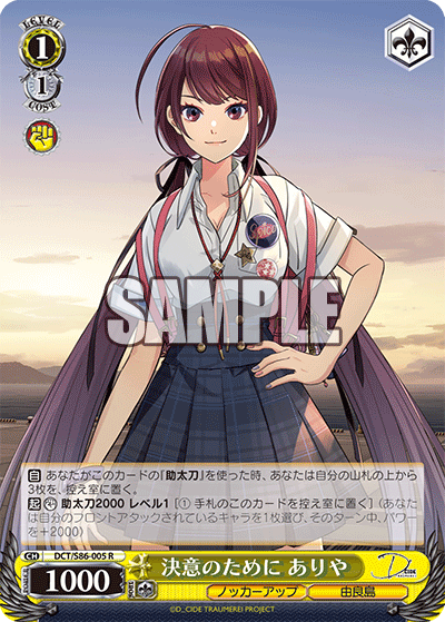 DCT/S86-005 決意のために ありや