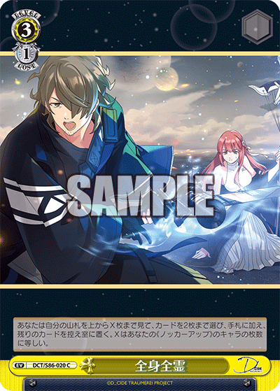 DCT/S86-020 全身全霊