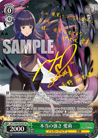 DCT/S86-024SP 本当の強さ 愛莉