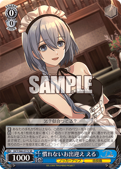 DCT/S86-077S 慣れないお出迎え える