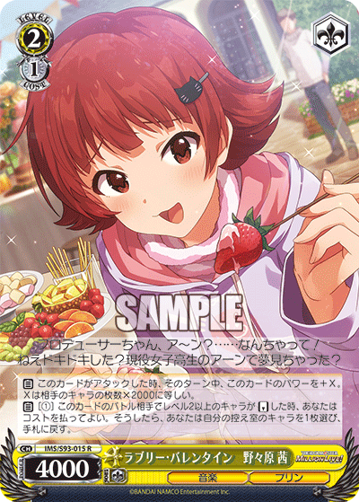 IMS/S93-015 ラブリー・バレンタイン 野々原茜