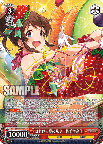 IMS/S93-047SP はじける夏の味♪ 佐竹美奈子
