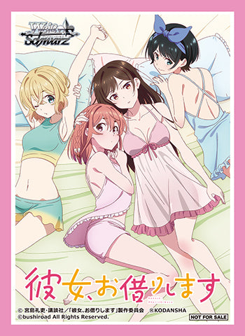 Kanojo Okarishimasu Rental Rent Girlfriend Card Sleeves Ruka Sumi Chizuru Mami Kanojo Okarishimasu Rental Rent Girlfriend Card Sleeves Ruka Sumi Chizuru Mami
