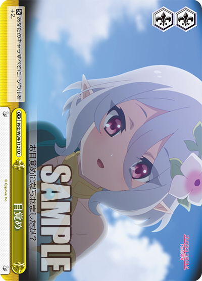 PRD/W84-T12 目覚め