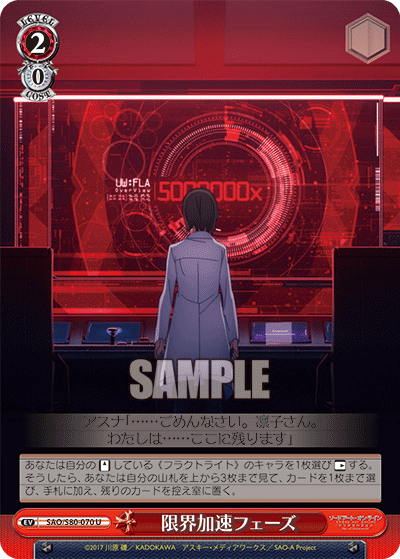 SAO/S80-070 限界加速フェーズ