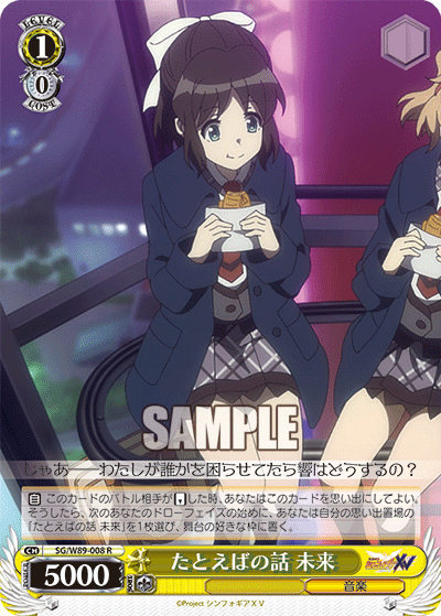 SG/W89-008 たとえばの話 未来