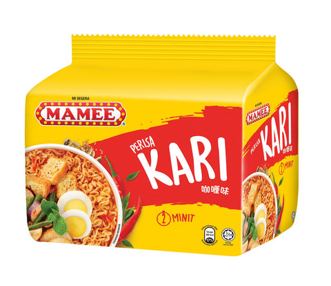 MAMEE 2-Minute Curry Instant Noodle 5 x 80g (Food)