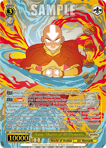 Aang: Master of All Elements(ATLA/WX04-002SEC)