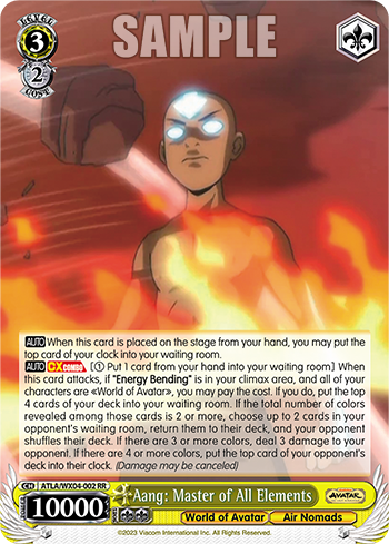 Aang: Master of All Elements(ATLA/WX04-002)