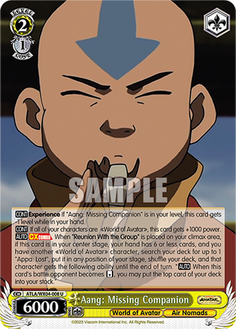 Aang: Missing Companion(ATLA/WX04-008)