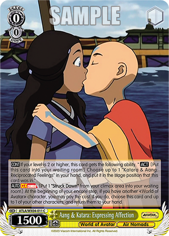 Aang & Katara: Expressing Affection(ATLA/WX04-011)