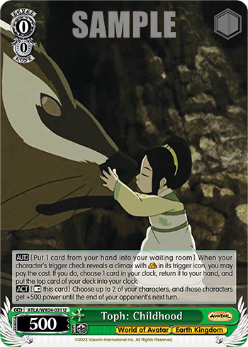 Toph: Childhood(ATLA/WX04-031)