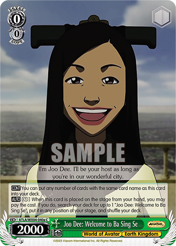 Joo Dee: Welcome to Ba Sing Se(ATLA/WX04-040a)