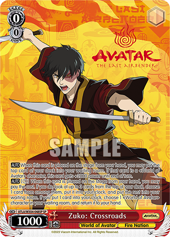 Zuko: Crossroads(ATLA/WX04-048SP)