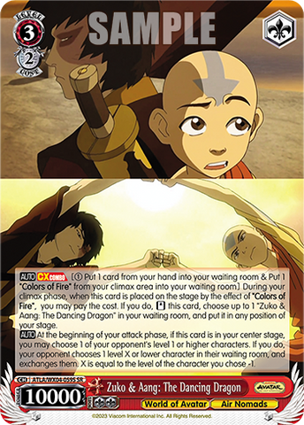 Zuko & Aang: The Dancing Dragon(ATLA/WX04-059S)