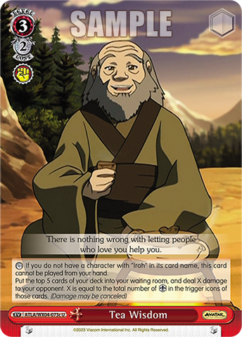 Tea Wisdom(ATLA/WX04-073c)