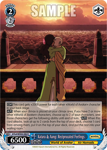 Katara & Aang: Reciprocated Feelings(ATLA/WX04-086)