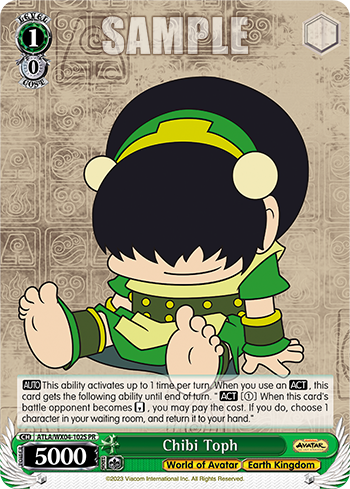 Chibi Toph(ATLA/WX04-102S)