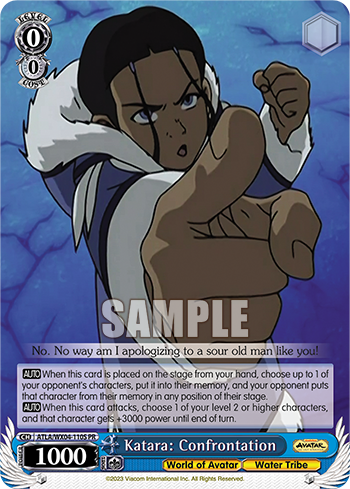 Katara: Confrontation(ATLA/WX04-110)