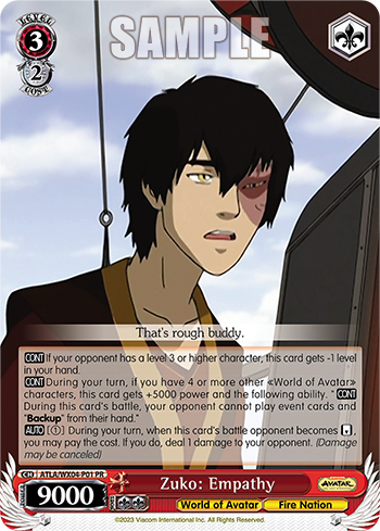 Zuko: Empathy(ATLA/WX04-P01)