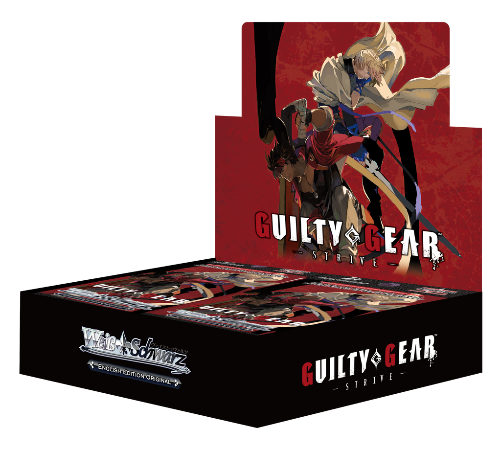 WEISS SCHWARZ ENGLISH Guilty Gear Strive Booster Box (Pre-order) Sleever Queen WEISS SCHWARZ ENGLISH Guilty Gear Strive Booster Box (Pre-order) Sleever Queen