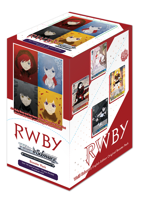 ENGLISH) WEISS SCHWARZ RWBY BOOSTER BOX (PRE-ORDER) Sleever Queen ENGLISH) WEISS SCHWARZ RWBY BOOSTER BOX (PRE-ORDER) Sleever Queen