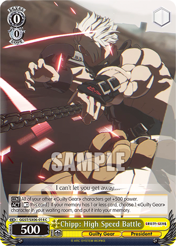 Chipp: High Speed Battle(GGST/SX06-014)