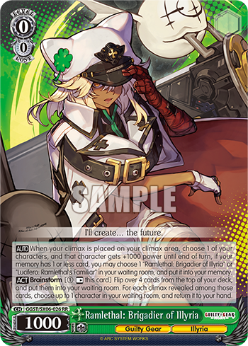 Ramlethal: Brigadier of Illyria(GGST/SX06-026)