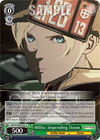 Millia: Impending Doom(GGST/SX06-035)