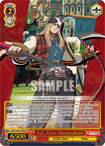 Axl: Time Manipulator(GGST/SX06-058SP)