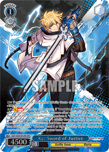 Ky: Sword of Justice(GGST/SX06-081OFR)