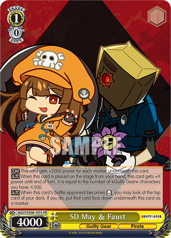 SD May & Faust(GGST/SX06-101S)