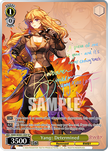 Yang: Determined(RWBY/WXE01-04SP)