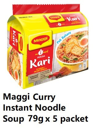 Maggi Curry Instant Noodle Soup (Food)