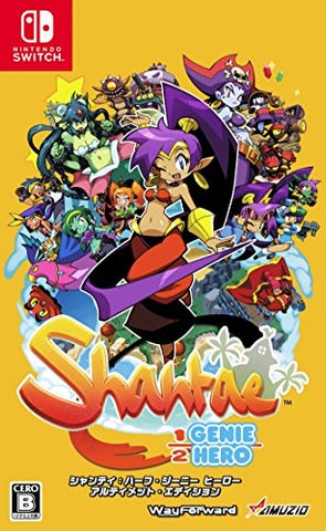 Shantae half genie hero ultimate edition Nintendo Switch 日本語 Japanese