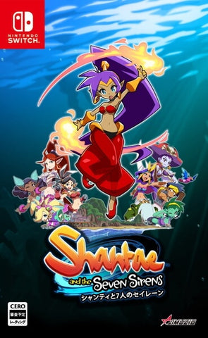 Shantae and the seven sirens Nintendo Switch 日本語 Japanese