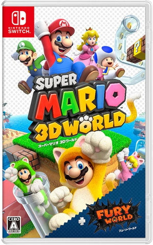 Super Mario 3D World + Fury World Nintendo Switch 日本語 Japanese