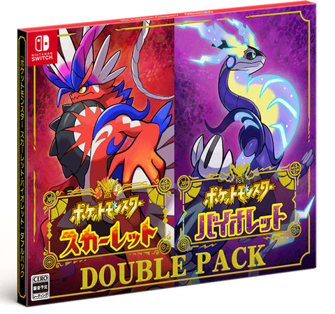 Pokemon Scarlet Violet Double Pack Nintendo Switch 日本語 Japanese