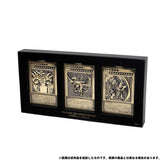 Egyption God Metal Card Slifer Ra Obelisk Yu-gi-oh Yugioh YGO Relief Set