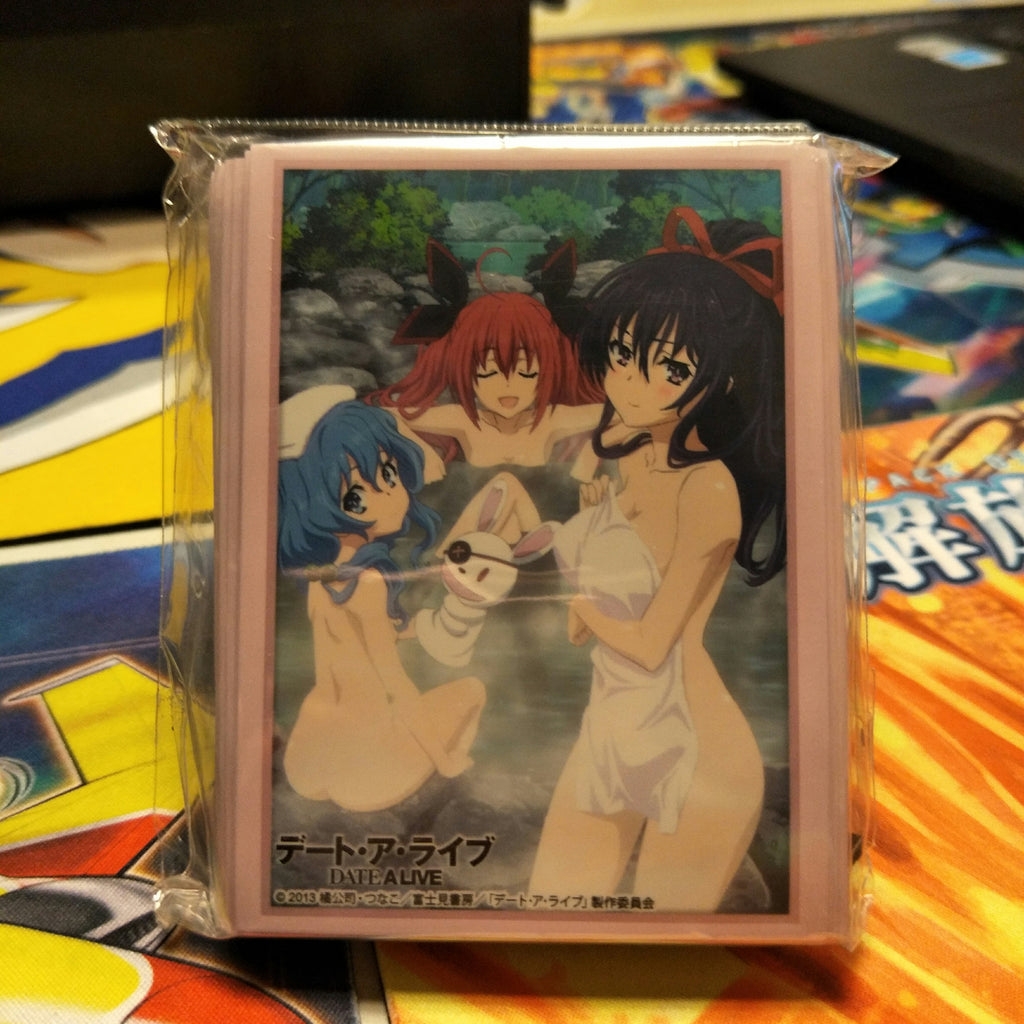 Date A live Touka, Yoshino and Kotori Card Sleeves Sleever Queen Date A live Touka, Yoshino and Kotori Card Sleeves Sleever Queen