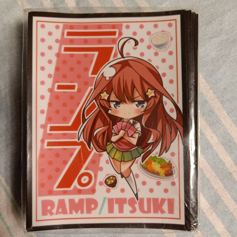 Quintessential Quintuplets Gotoubun No Hanayome - Ramp Itsuki Nakano Card Sleeve