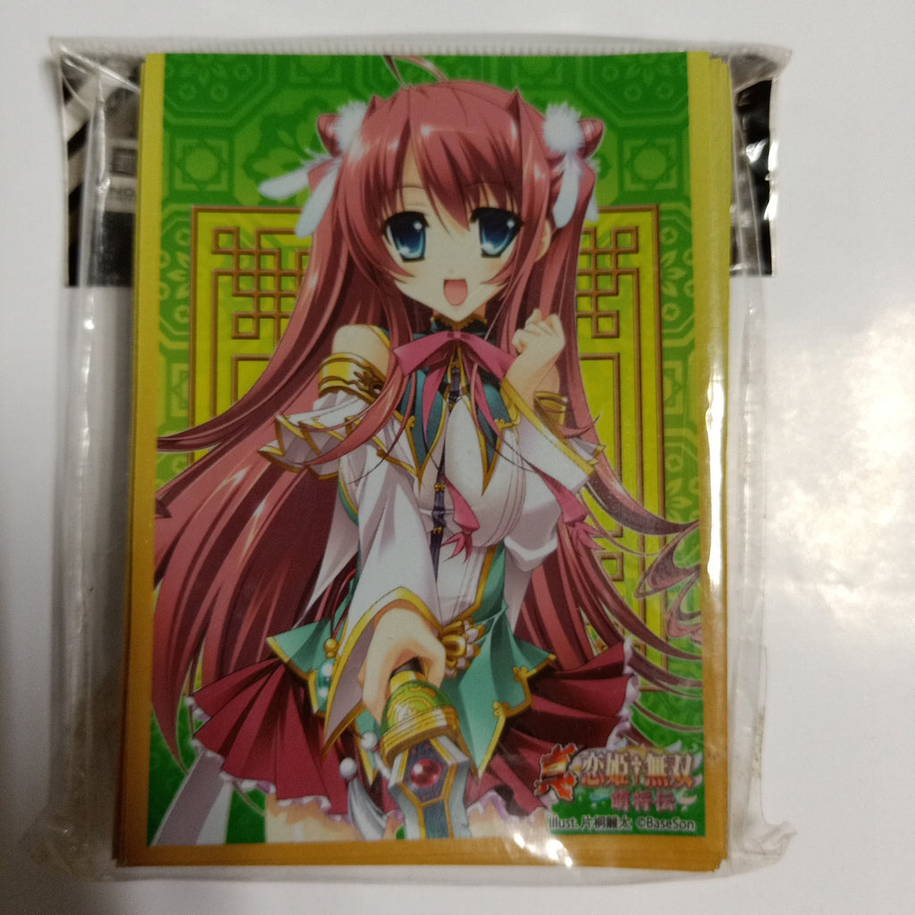 Shin Sengoku Musou Liubei card sleeves