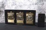 Egyption God Metal Card Slifer Ra Obelisk Yu-gi-oh Yugioh YGO Relief Set