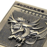Egyption God Metal Card Slifer Ra Obelisk Yu-gi-oh Yugioh YGO Relief Set