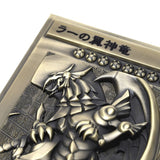 Egyption God Metal Card Slifer Ra Obelisk Yu-gi-oh Yugioh YGO Relief Set