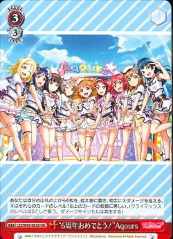 LSS/W69-063A    “6周年おめでとう!”Aqours