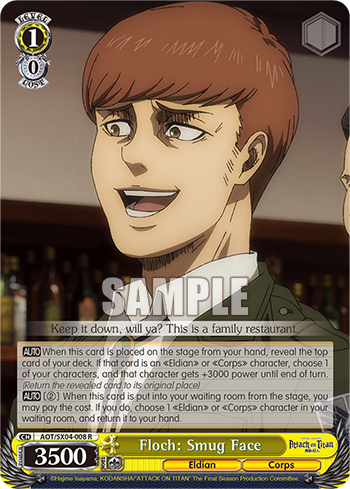 Floch: Smug Face(AOT/SX04-008)