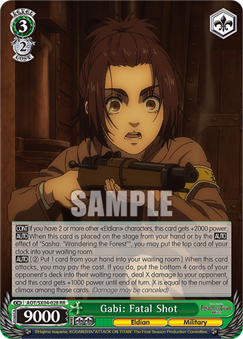 Gabi: Fatal Shot(AOT/SX04-028)