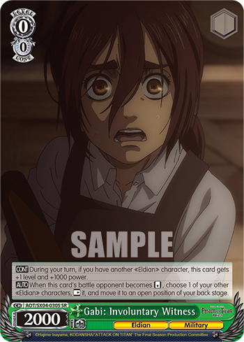 Gabi: Involuntary Witness(AOT/SX04-030S)