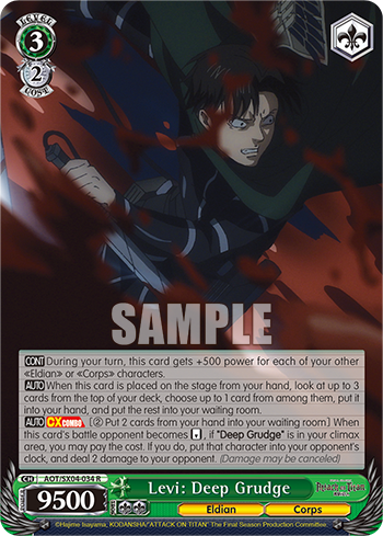 Levi: Deep Grudge(AOT/SX04-034)